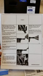 Laminated instructions page 2